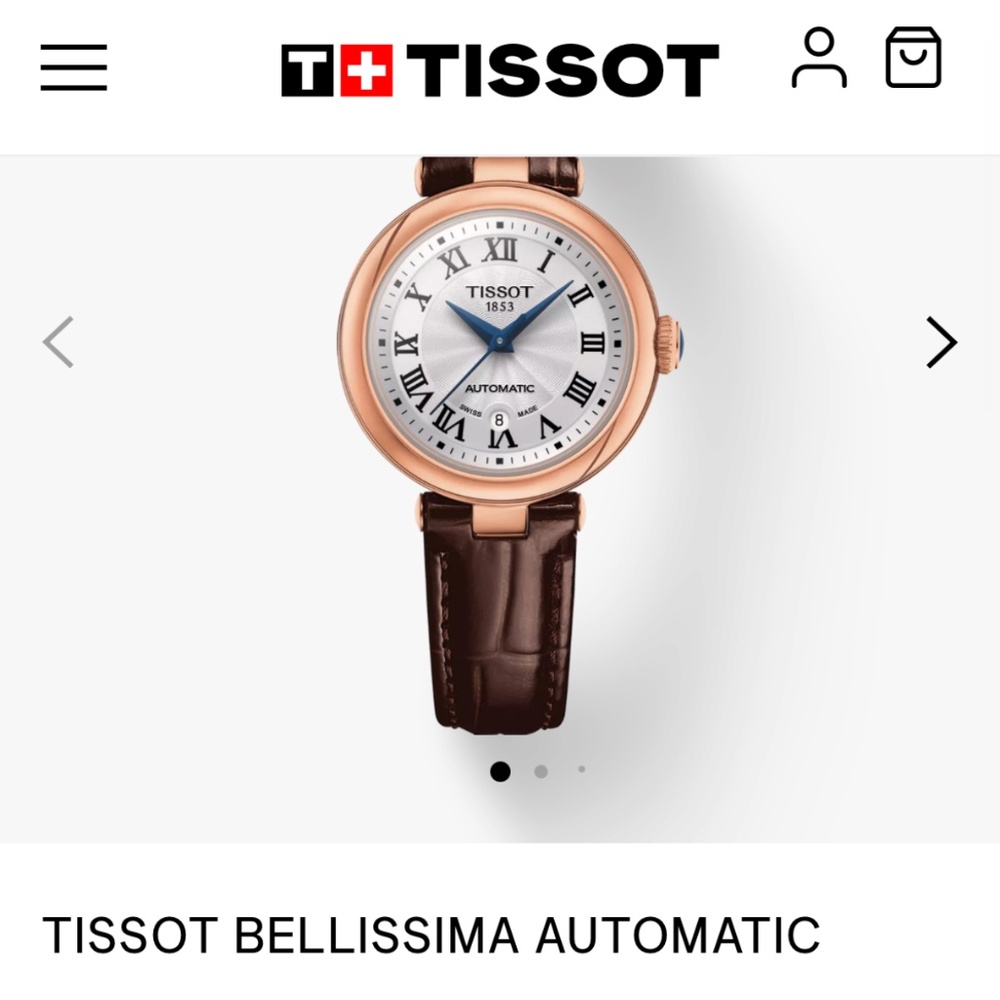 TISSOT BELLISSIMA AUTOMATIC T126.207.36.013.00